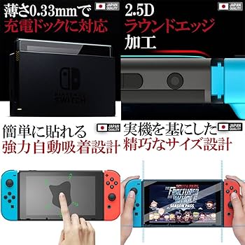 Amazon.co.jp: 【ブルーライトカット97%】【2枚入】【日本AGCガラス