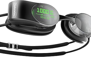 SPGUARD Holoswim2s AR Smart Swim Goggles with Swimming Fitness Tracker with Metrics Tracking & Real-time Display, Compatible with Garmin Watch and Open Water Mode