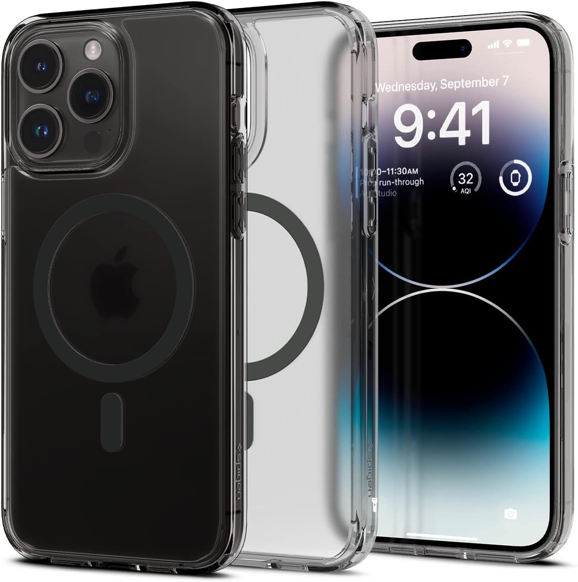 Spigen Ultra Hybrid Magfit Back Cover Case Compatible with MagSafe