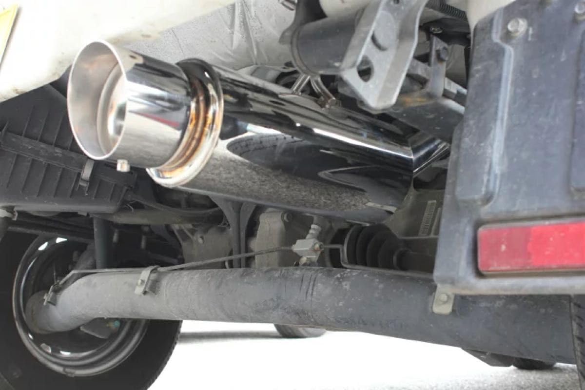 Bluefin ホンダ アクティ トラック 車マフラー 砲弾型 ホンダ（HONDA） 爆買 Bluefin アクティトラック マフラー HA6 HA7 HA8