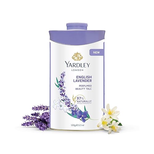 Yardley Yardley London - Talco desodorizante perfumado de lavanda inglesa talco 353oz 425 onzas