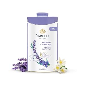 Yardley London English Lavender Perfumed Deodorizing Talc Talcum Powder 100gm 3 5 Ounce