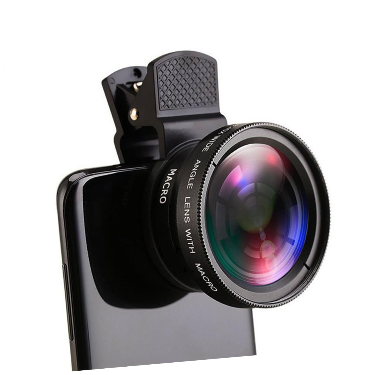 BESTonZON Holder Lens Cell Phone Smartphone Lens Phones Universal Lens Universal Phone Lens Metal Phone Len