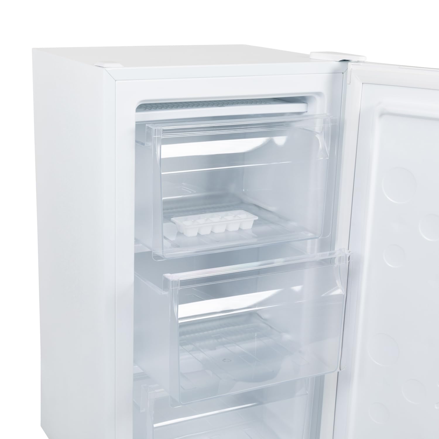 Willow WUCFZ48W 60L Small Freezer with Recessed Handle, Reversible Door, Undercounter Freezer, Adjustable Thermostat, 4* Rating - White — view 7