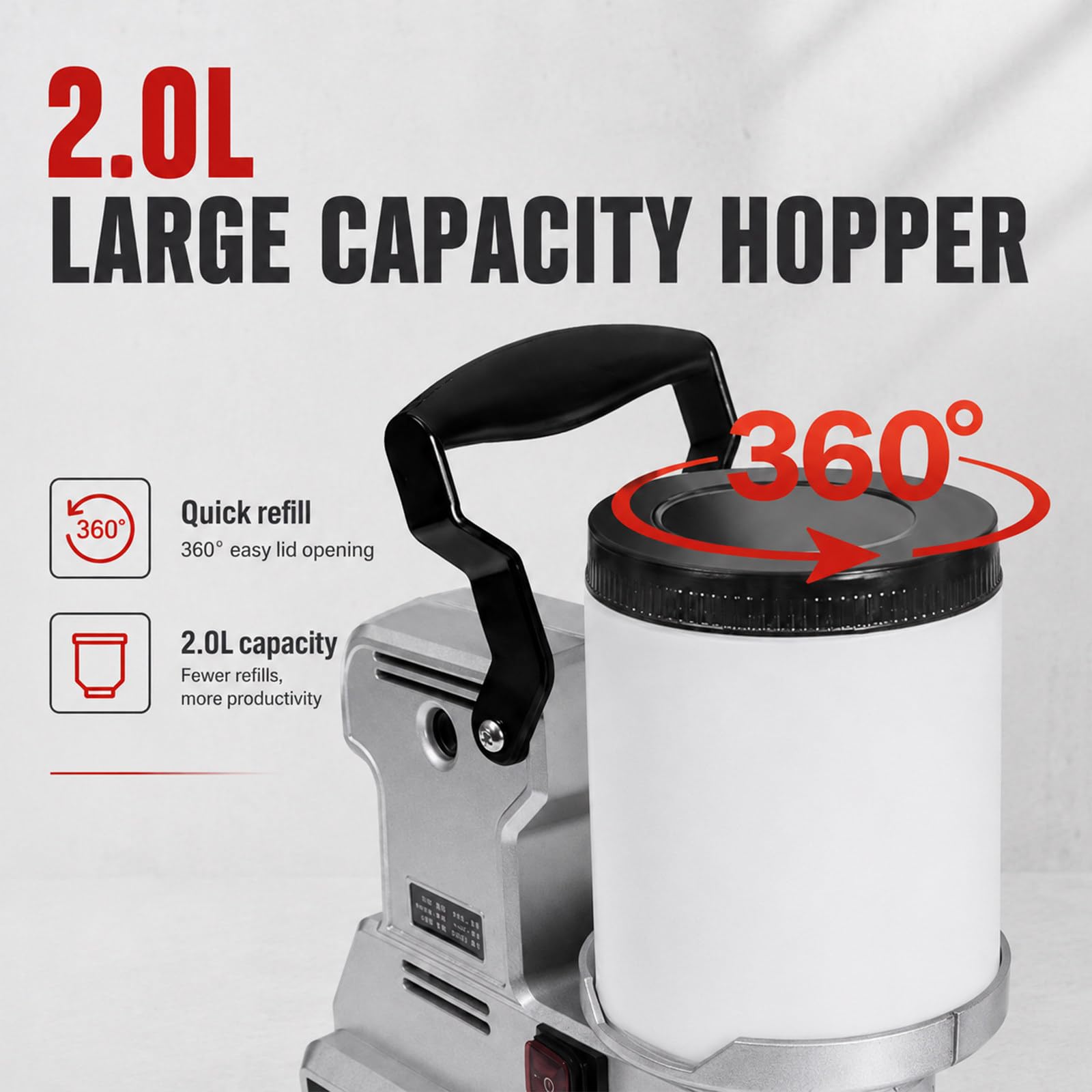 Agregat Malarski Airless 1600W, 2,5 L/min, Wąż 5m & Dysza 517