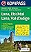 Price comparison product image 054: Lana 1:30, 000: Wanderkarte mit Aktiv Guide, Radrouten und Skitouren. Mit Panorama. GPS-genau. Dt. /Ital.