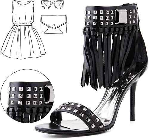 Miniatura 4 de 400 piezas de remaches cuadrados de 0.394 pulgadas (0.394 in), para ropa, zapatos, remaches artesanales, para manualidades, para bolsas de ropa,