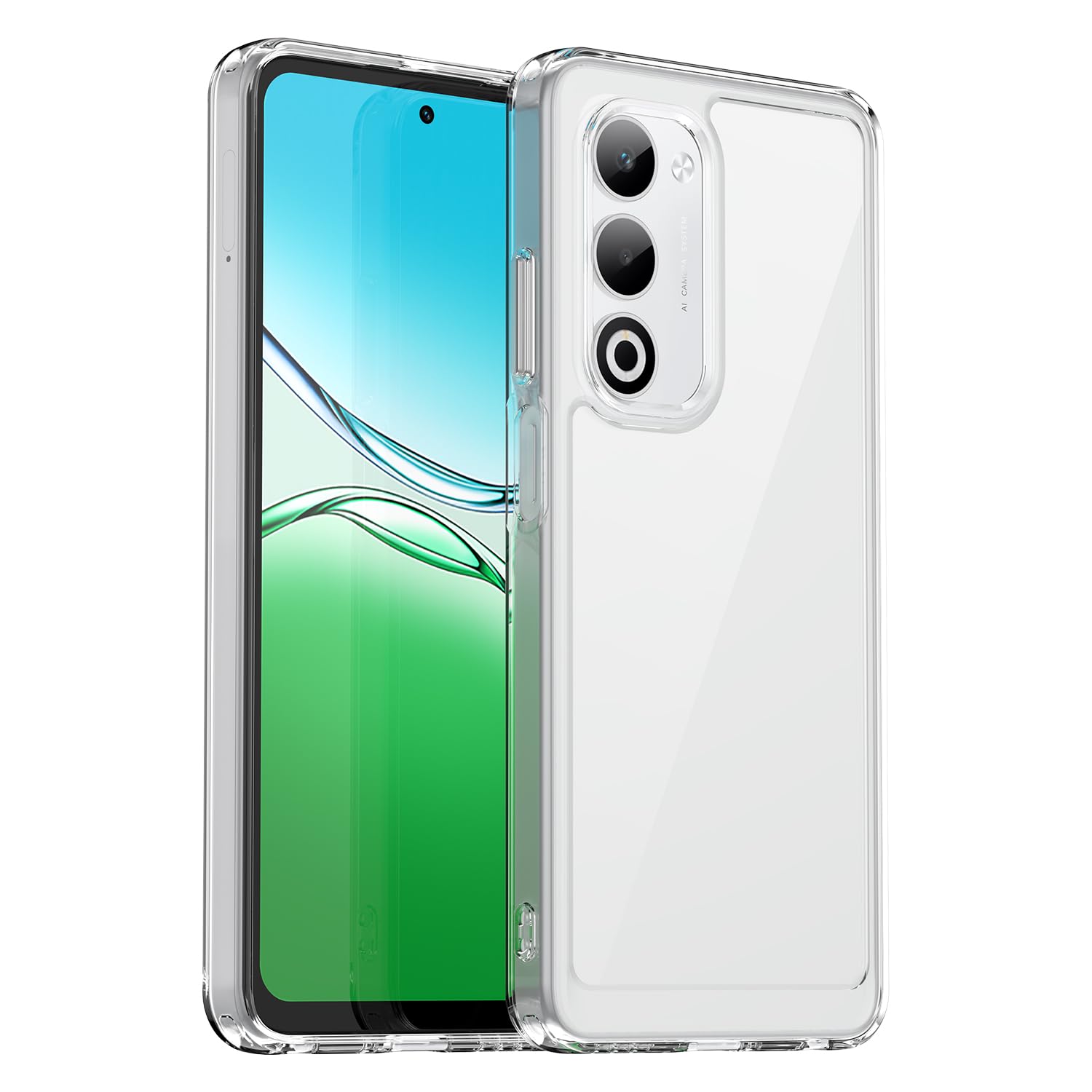 Amazon.co.jp: 【TIFIYA】For OPPO A5 5G 用 ケース クリア TPU+PC素材