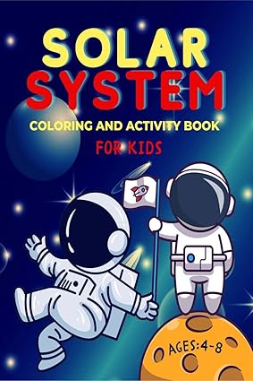 Buy Solar System Coloring and Activity Book for Kids Ages 48