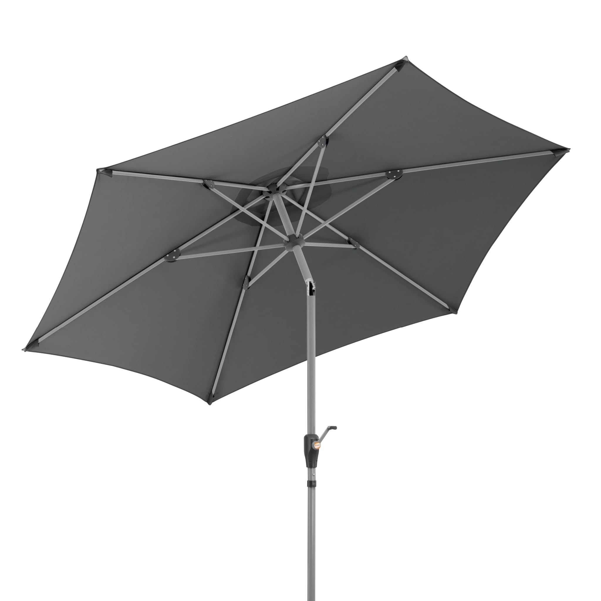 Schneider Sonnenschirm SOLESTA Ø270 cm – UV-Schutz, air-vent, Kurbel & Knickfunktion, stabil für Balkon & Garten