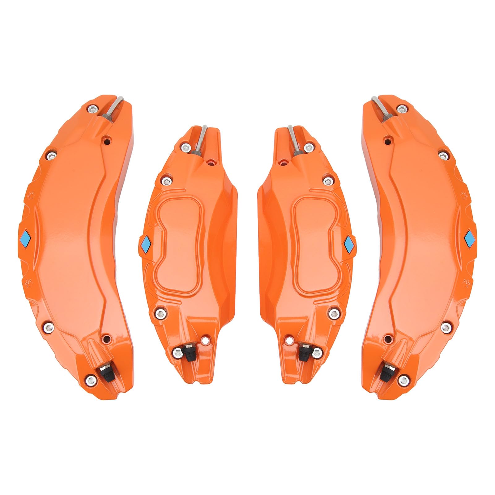 Copri Pinza Ruota da 18 Pollici e 19 Pollici Protezione Protezione Pinza Freno a Disco in Lega di Alluminio (ORANGE)