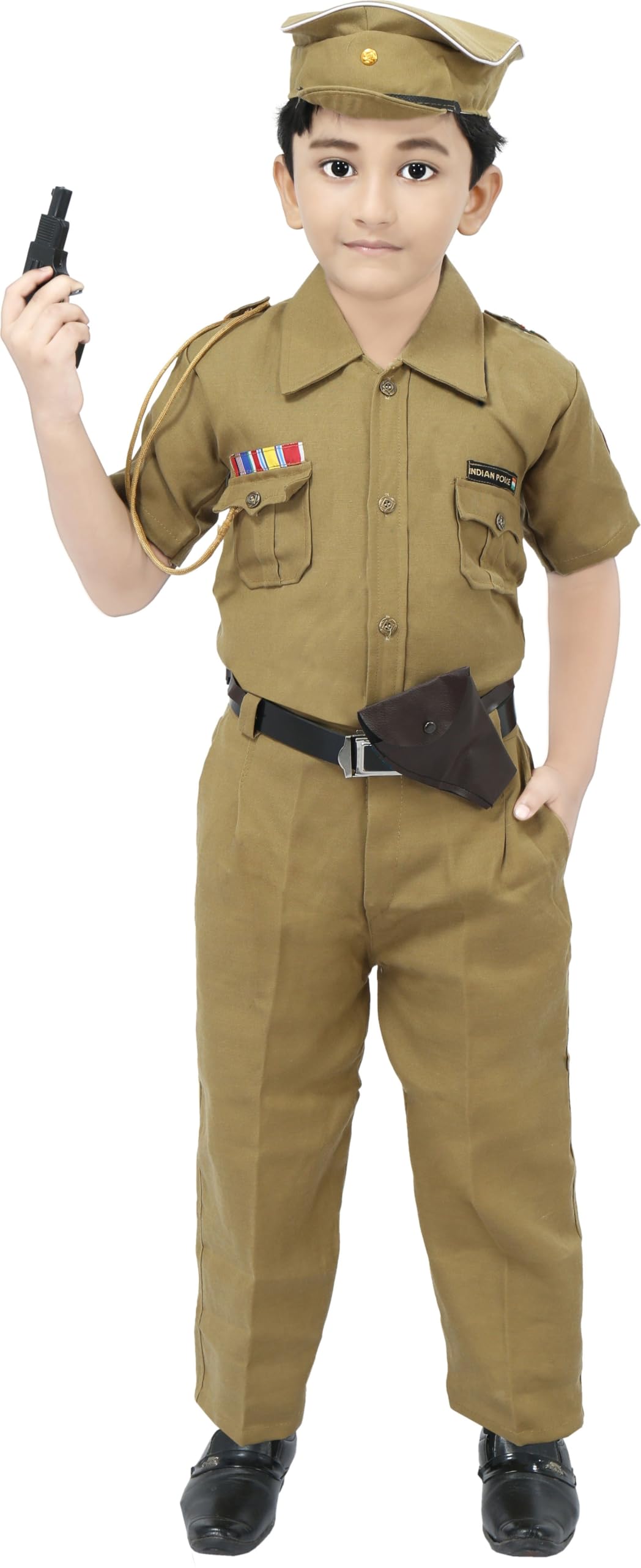 Chandrika Kids Indian Police Costume Dress For Boys (4 years - 5 years)