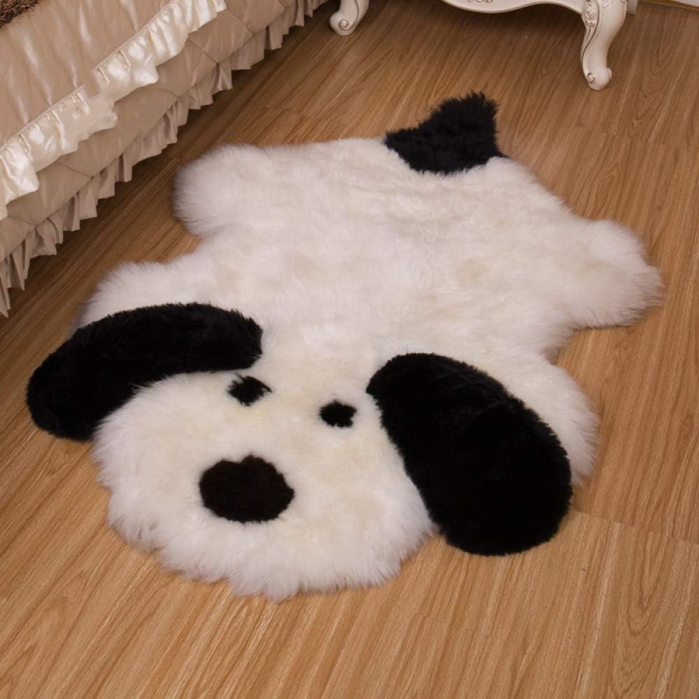 tappeto in pelle di pecora per cane