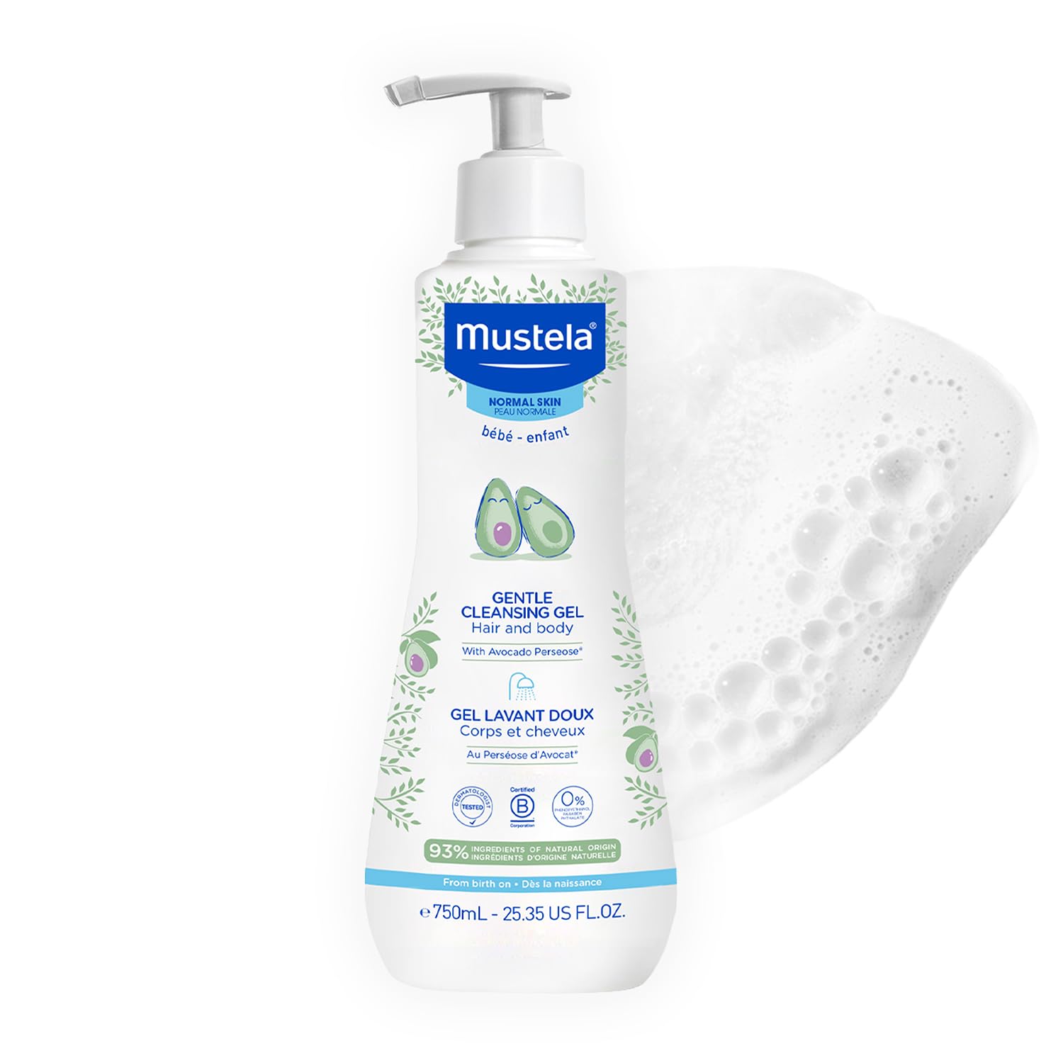 Mustela Gentle Cleansing Gel - Body Wash | Mubboo