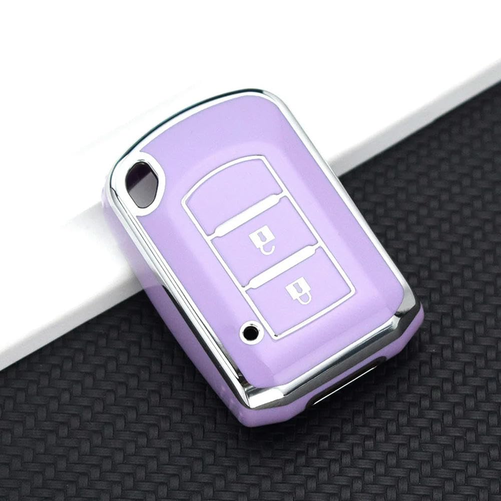 Soft TPU Car Remote Key Case Cover Fob Accessories, for Mitsubishi Pajero Outlander Lancer EX Galant ASX 2016 2017