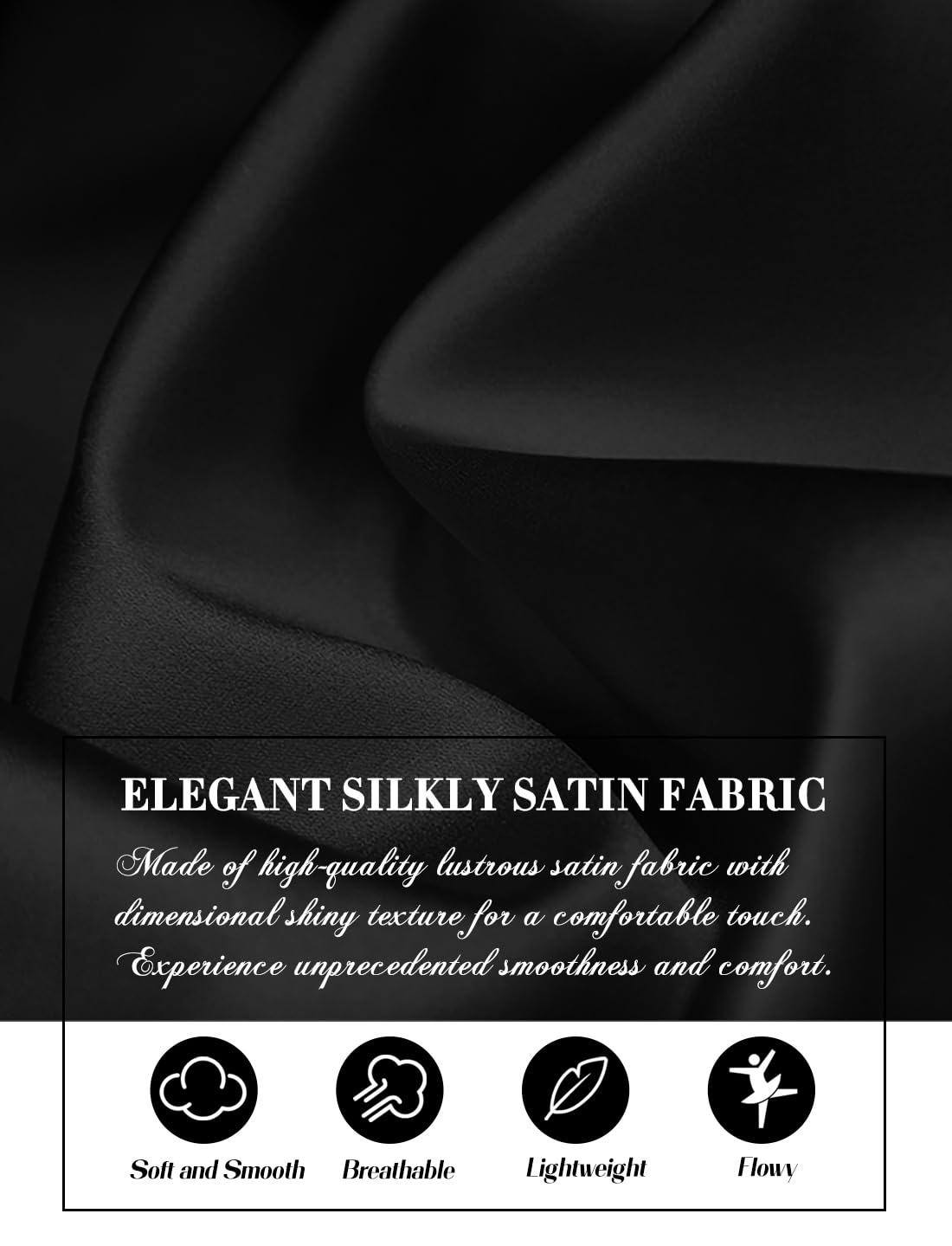 COUXILY Womens Satin Button Down Shirt Business Casual Long Sleeve Silk Blouse Collared Curved Hem Slim Fit Office Work Tops