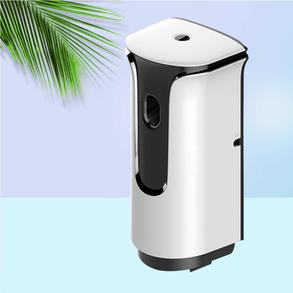 Healeved Erogatore Automatico di Fragranze Aerosol ABS, Montaggio a Parete | Hotel e Toilette, Capacità Aumentata, Nero o Bianco, Alta Efficienza, Funzionamento a Sensore di Luce