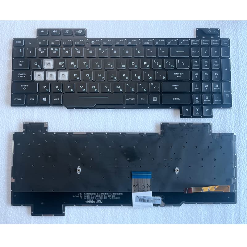 Clavier GL504 US rétroéclairé YANHAO pour réparer ASUS ROG Strix cassé