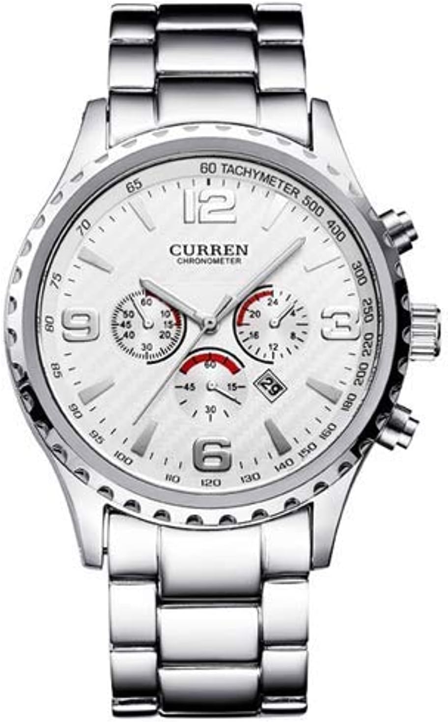 Men Casual Watches With Luxury Dail and Stainless steel