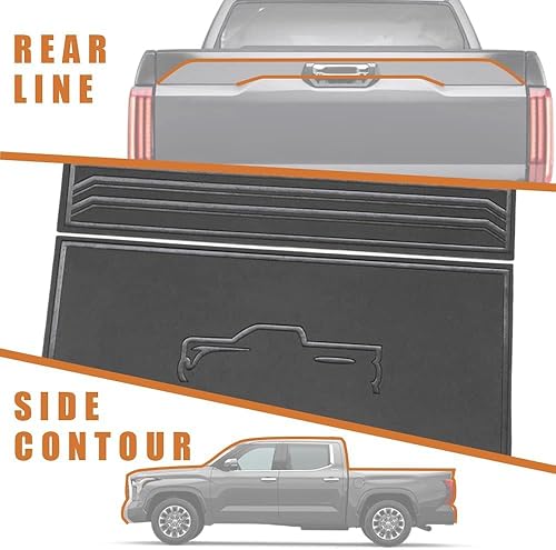 Miniatura 4 de TripleAliners Para consola central Tundra 2022, 2023, 2024, 205, organizador de almacenamiento de cuero, accesorios con moldura compatible con