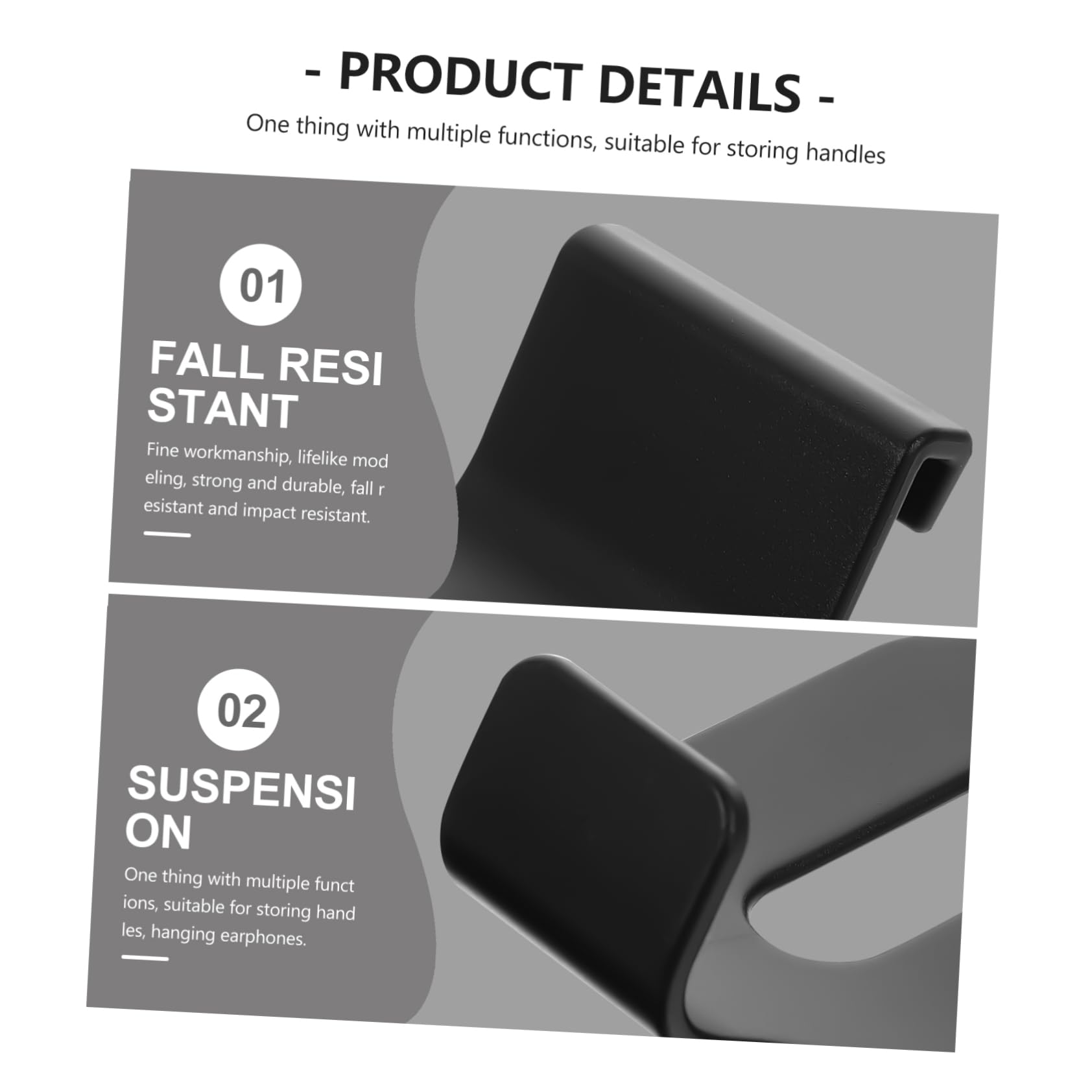 6 Piezas Estante De Almacenamiento Para Auriculares Gancho Para Auriculares Soporte Para Controlador Colgador De es Para Juegos Soporte Montado En La Pared Para