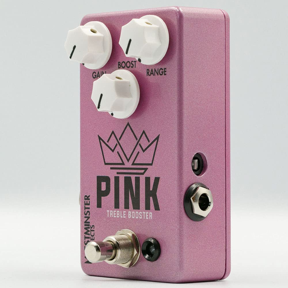 westminster effects PINK トレブルブースター Amazon | Westminster Effects(ウェストミンスターエフェクツ) WE-PTB