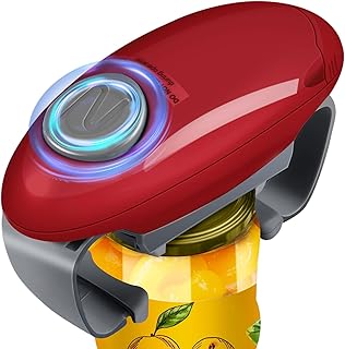 Electric Jar Opener, One-Touch Switch Jar Opener with Convenient and Does Not Hurt Hands, Automatic Jar Opener for Arthritis Hands is Suitable for Most Sizes of Lids