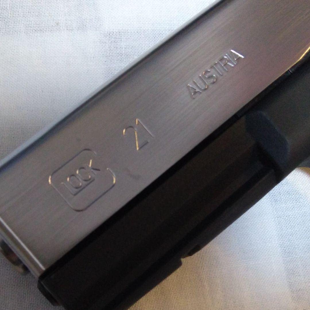 マルシン GLOCK 21 アルミカート シルバーメッキ仕上げ１０発 マルシン】グロック21 デュアルマキシ スライドシルバー・Glock21 G21