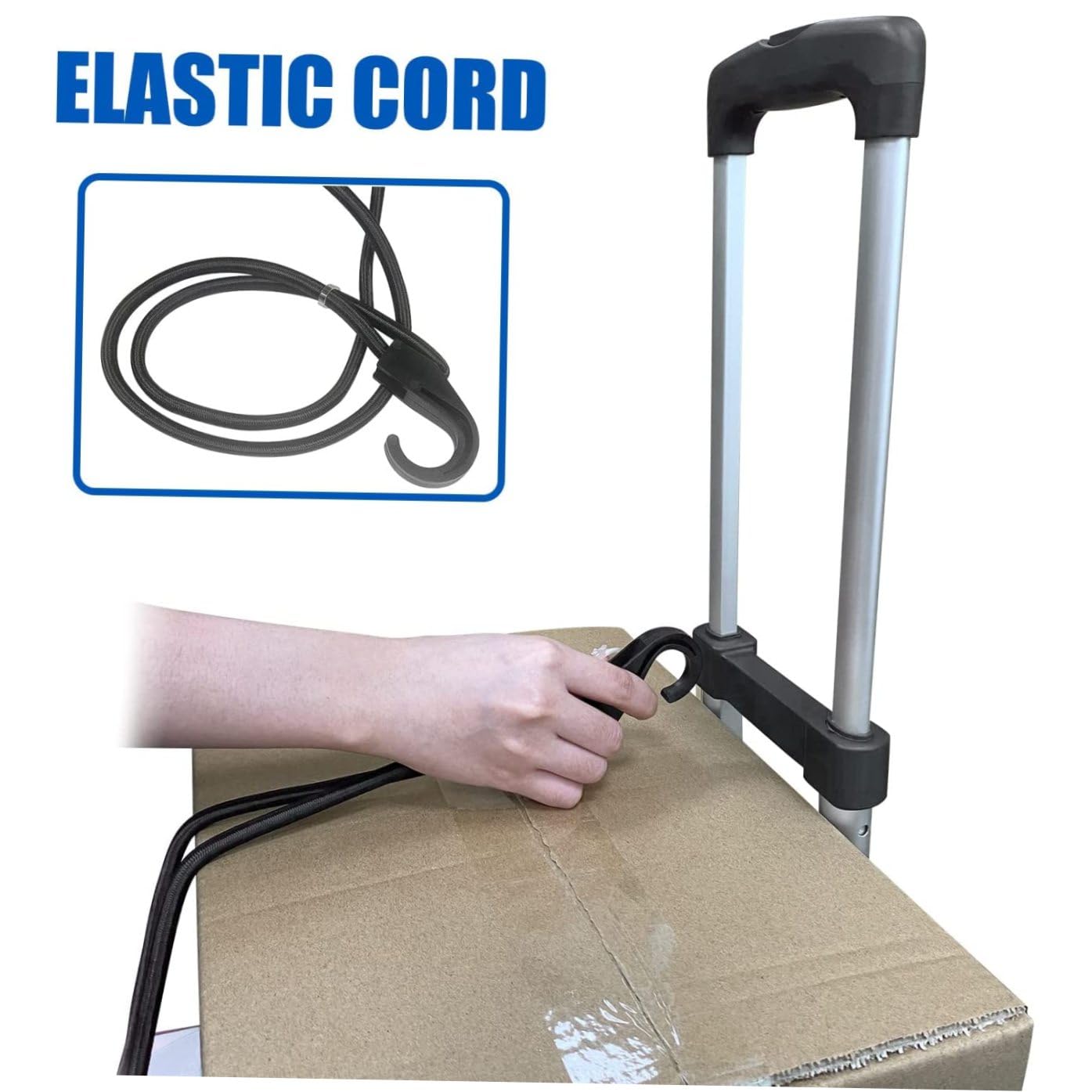 Gatuida Carrito De Equipaje Plegable De Ruedas Carrito Portátil De Mano para Camping Hogar