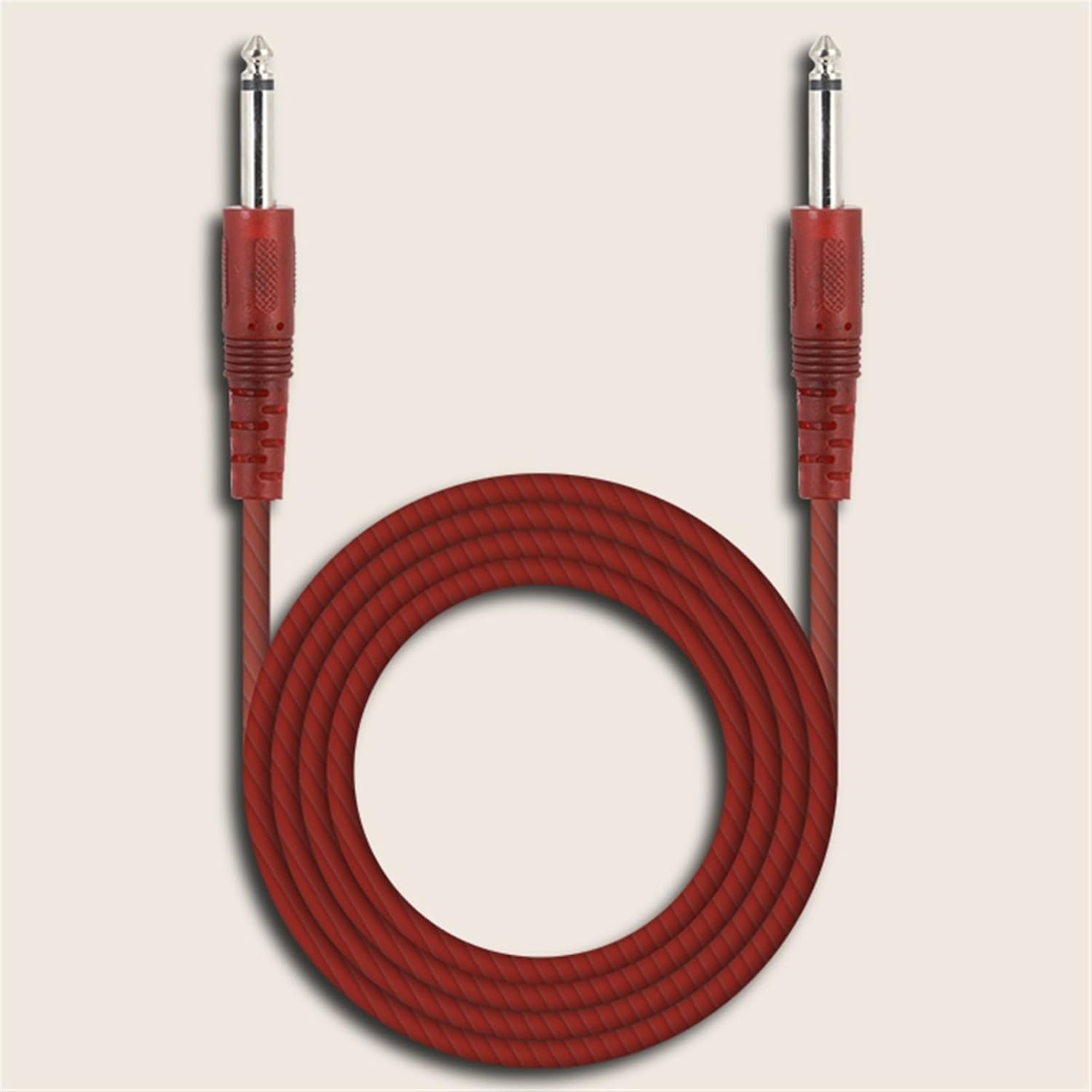 ギター楽器ケーブル 6.5mmから6.5mm オス-オス ギター 電子キーボードマイク ミキサーオーディオケーブルに接続 ギターオー