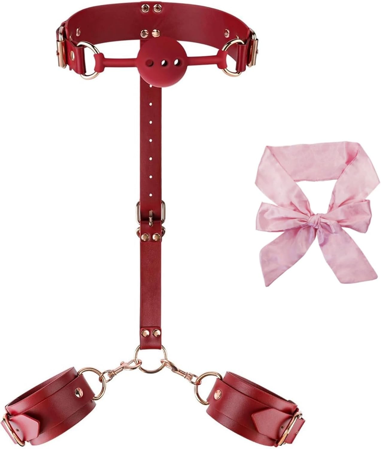 Newly Bed Restraints for Sex Accessories Things Bondage Gear Accessories for Couples,Handcuffs,Bed Straps, Tools for Women and Men Sunglasses QU1-153