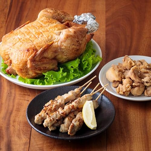 [4人前〜5人前]能勢どんのパーティセット(冷蔵)[炭火焼き 串焼き 焼き鳥 焼鳥 やきとり から揚げ 唐揚げ からあげ 時短調理 簡単調理 九州産若鳥 お惣菜 レンチン クリスマス パーティ]