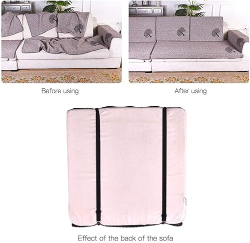 Miniatura 6 de GOODTIMES Sujetadores de sábanas con tirantes ajustables, pinzas ajustables para cama, fundas de colchón, bandas de soporte de esquina, 4 piezas