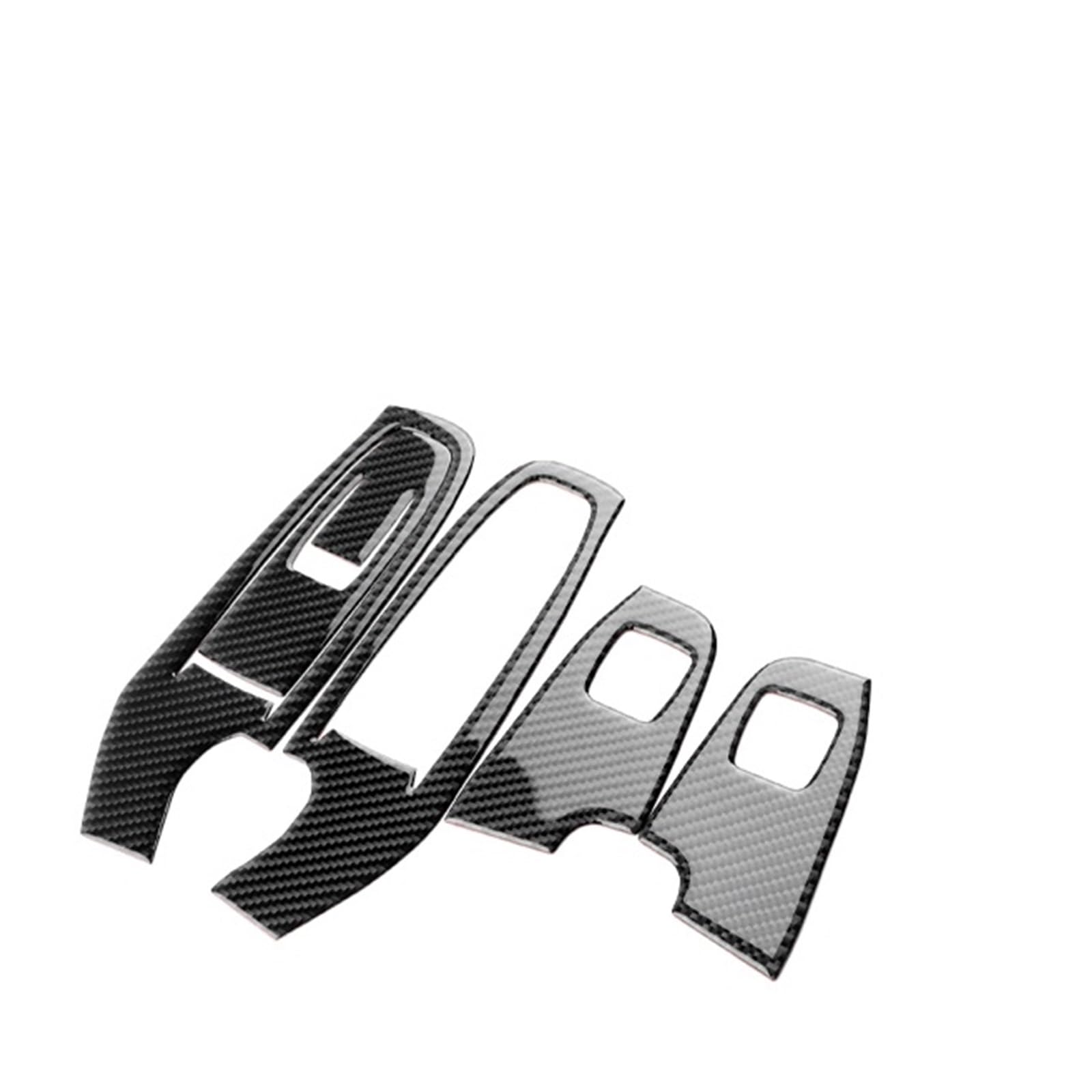 Car Trim Interior for Subaru for Crosstrek for Impreza 2024 Car Door Window Button Frame LHD RHD Interior Accessories Interior Mouldings(Right Hand Drive BK)