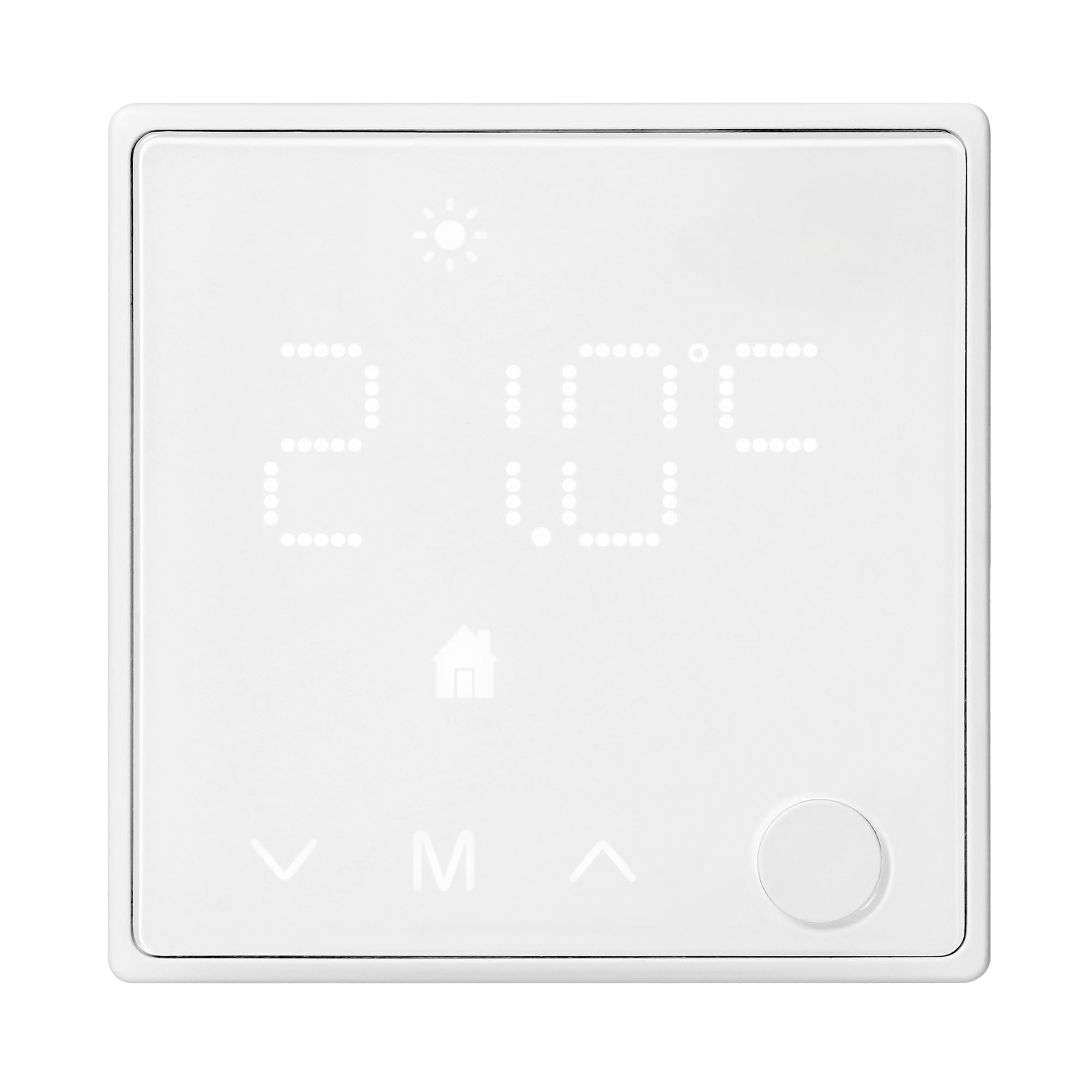 Termostato Wifi Tuya Termostato Smart Programmabile per Caldaia Display LCD 86 x 86 mm 230V Colore Bianco IP20