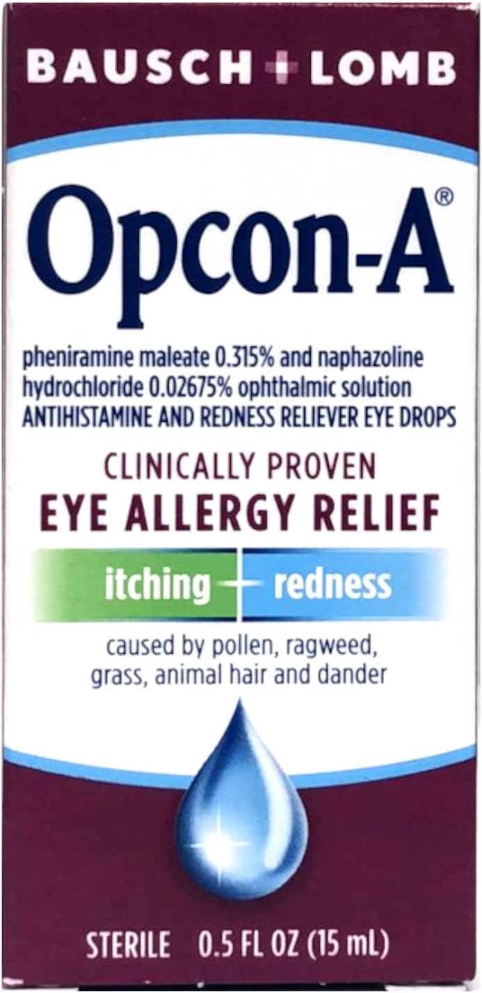 OPCON-A EYE DROPS B/L 0.5oz by BAUDR SCHOLLS AND LOMB *** by Choice One