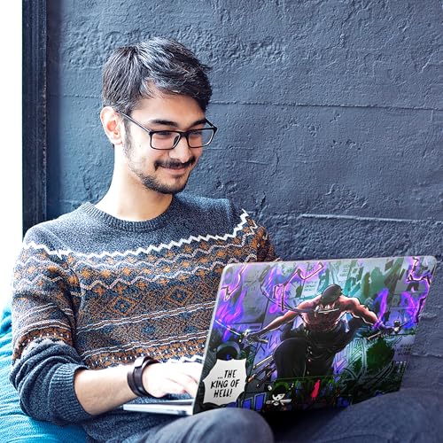 Image of Full Body Laptop Skin Bubble-Free| Laminated| Removable| HD Quality Sticker for Laptops Upto 15.6 Inches Compatible with Hp /Dell /Acer /Lenovo /Asus etc.(Anime-211)