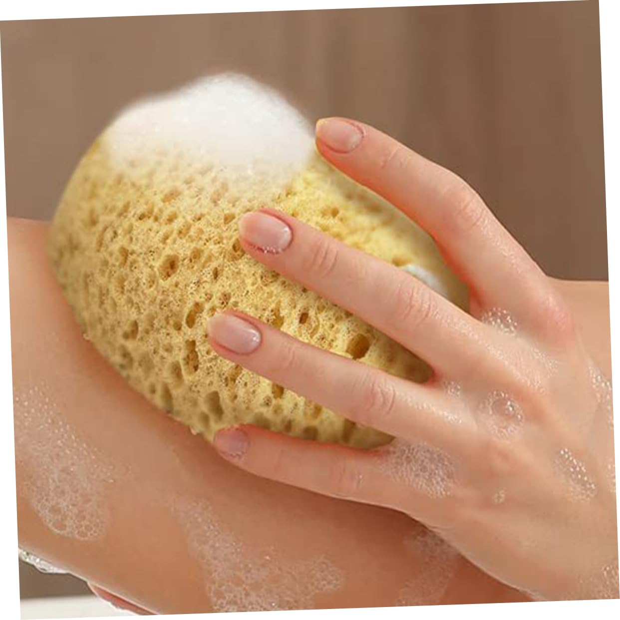 minkissy 10piezas Esponja Exfoliante De Baño Esponja De Para Limpieza Corporal y Absorbente Para Pieles Sensibles Herramienta De Baño Natural