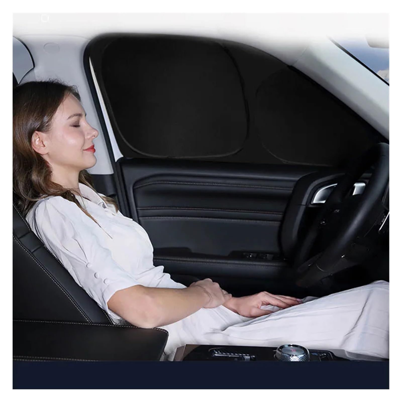 Laterali Tendine Parasole Auto Parabrezza Parasole Copertura Per Tesla Per Modello 3 Per Y 2017-2024 Protezione Finestra Laterale Anteriore Privacy Cieco Ombreggiatura Bambini