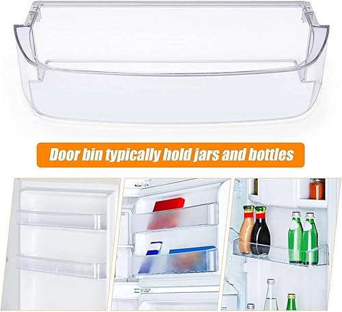 Miniatura 3 de Contenedor de puerta de 2 galones WPW10710203 para Whirlpool Kenmore Refrigerador Reemplazar W10710203 W10451871 W10463668 W10710203 WPW10710203VP