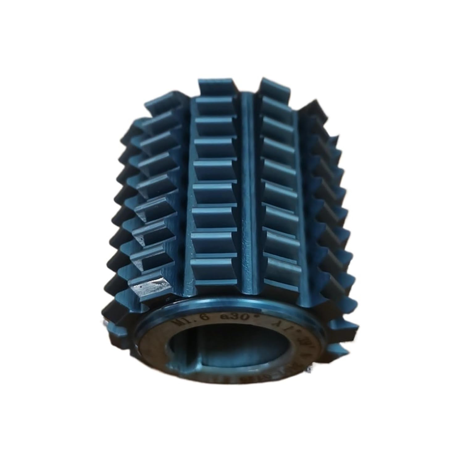Hobbing Cutters, PA30 Module M1.6 .8 .9 Standard Involute Spline Hob Cutter 22mm Hole, HSS M2 Materials, Right Hand, A Grade,Tools(D22mm M1.6,Black Coated)