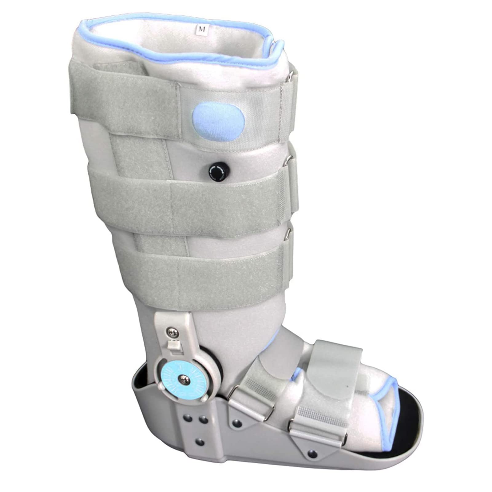 Soportes para Pies, Andador Fijo Médico, Bota Protectora para Fracturas Y Lesiones De Pie, Tobillo Y Pierna, Alivio De La Inflamación del Tendón De Aquiles.,S