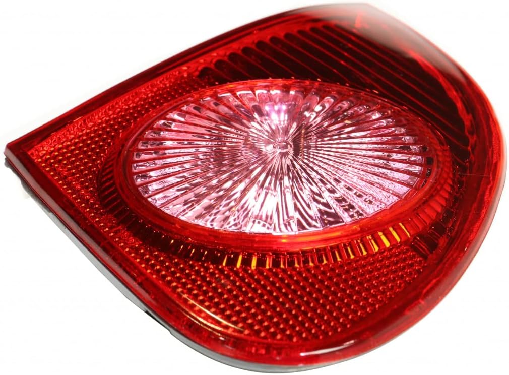 KarParts360 For Toyota Corolla 2003-2008 Tail Light Assembly Driver Side | For TO2886102 | 81681-02030