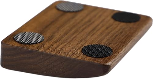 Miniatura 10 de Reposamuñecas ergonómico de madera maciza nogal para Keychron Q10