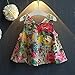 TIFENNY Baby Girls Outfit Clothes Floral Vest T-shirt+Shorts Pants Set, Clearance! (6/7T)