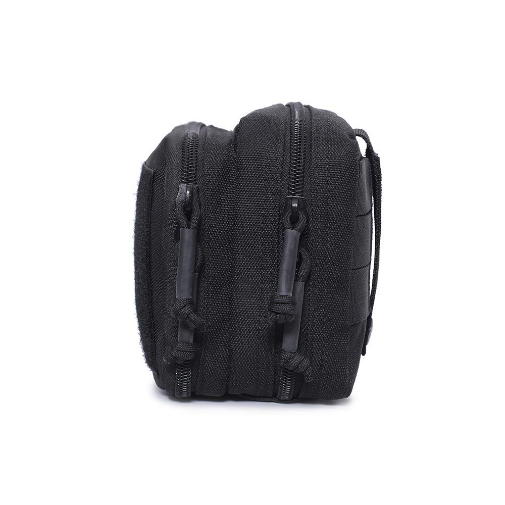Pochette Tactique Molle EDC Admin Pouch – Oxford 900D Imperméable, Poches Multiples Pour Outdoor Randonnée