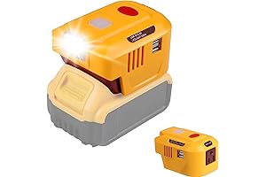 DEWALT Top Off Power Supply: Convert 20V to 110V AC 150W and USB