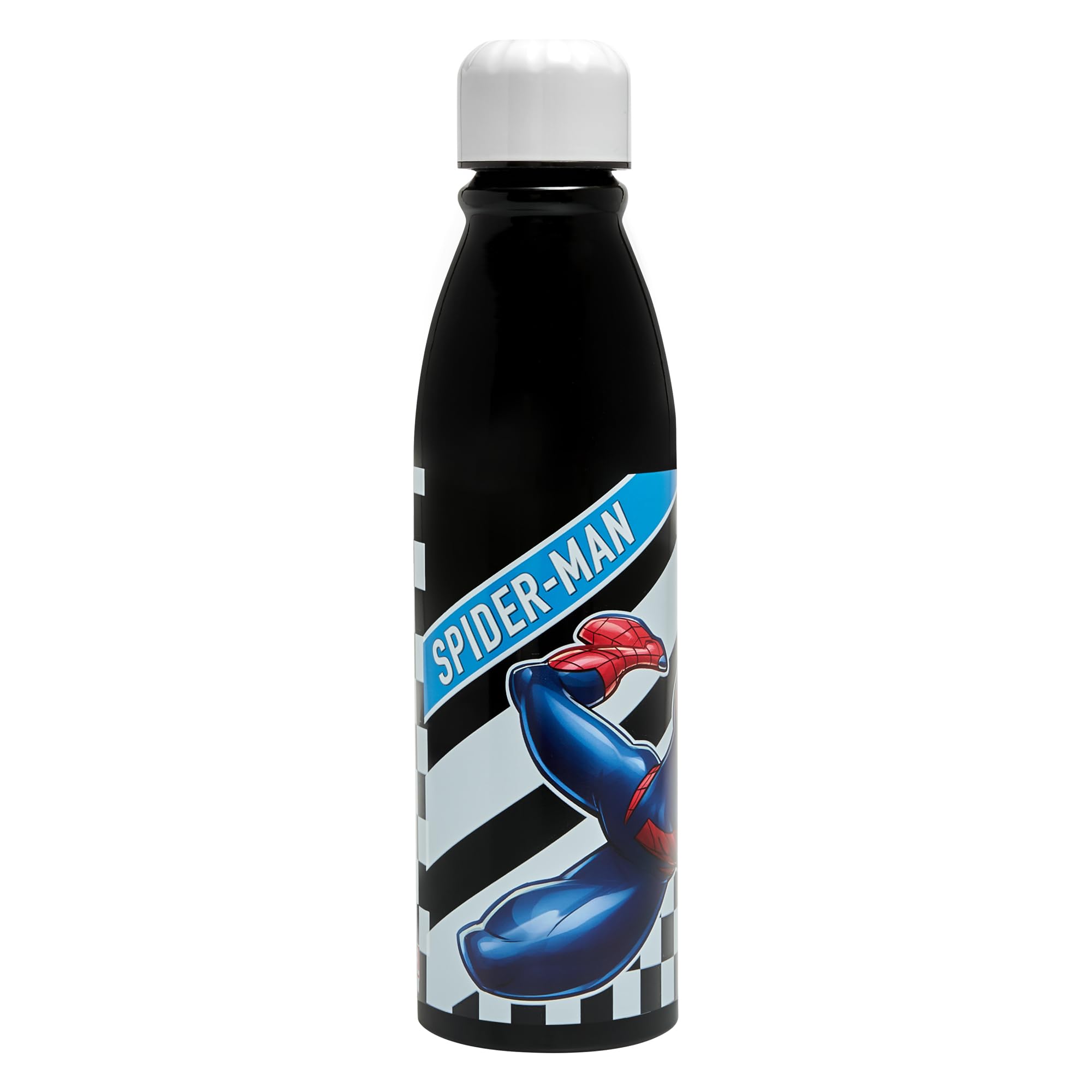 Polar Gear Borraccia in alluminio con stampa animalier, 650 ml, per bambini, riutilizzabile, senza BPA, riciclabile, ideale per scuola materna, sport, picnic, multicolore