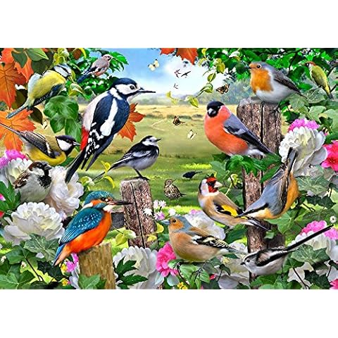 Tuftop Large Textured Worktop Saver British Birds 50 x 40cm Cover