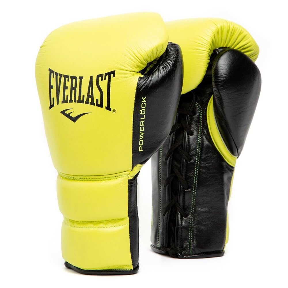 Amazon | Everlast Powerlock2 Pro Laced Leather Boxing Training